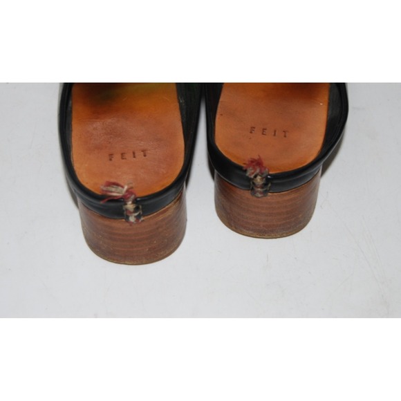 FEIT Ceremonial Handmade Mid Heel Mule – Black – EU 39 (US 8.5) – Rare - Picture 4 of 8